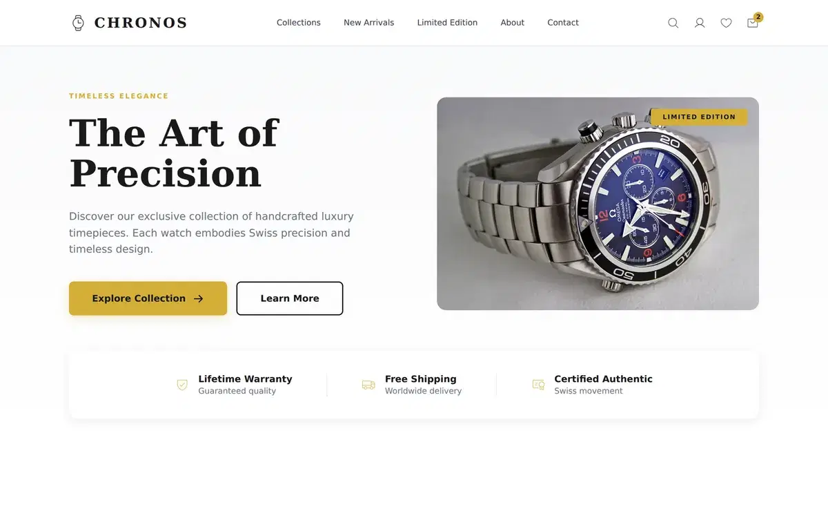 Premium SaaS Landing Page With Glassmorphism Hero — UI design generated in Figma with AI