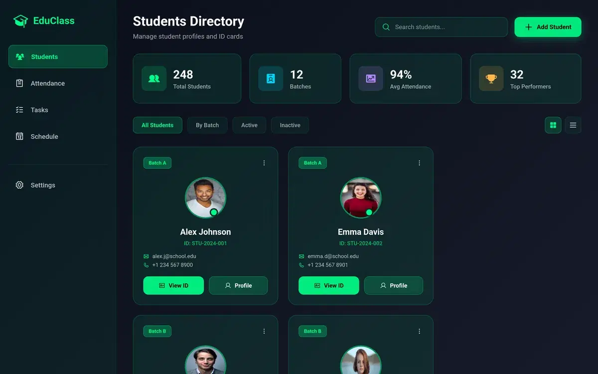 Artist Social App Login and Creation Screens — UI design generated in Figma with AI
