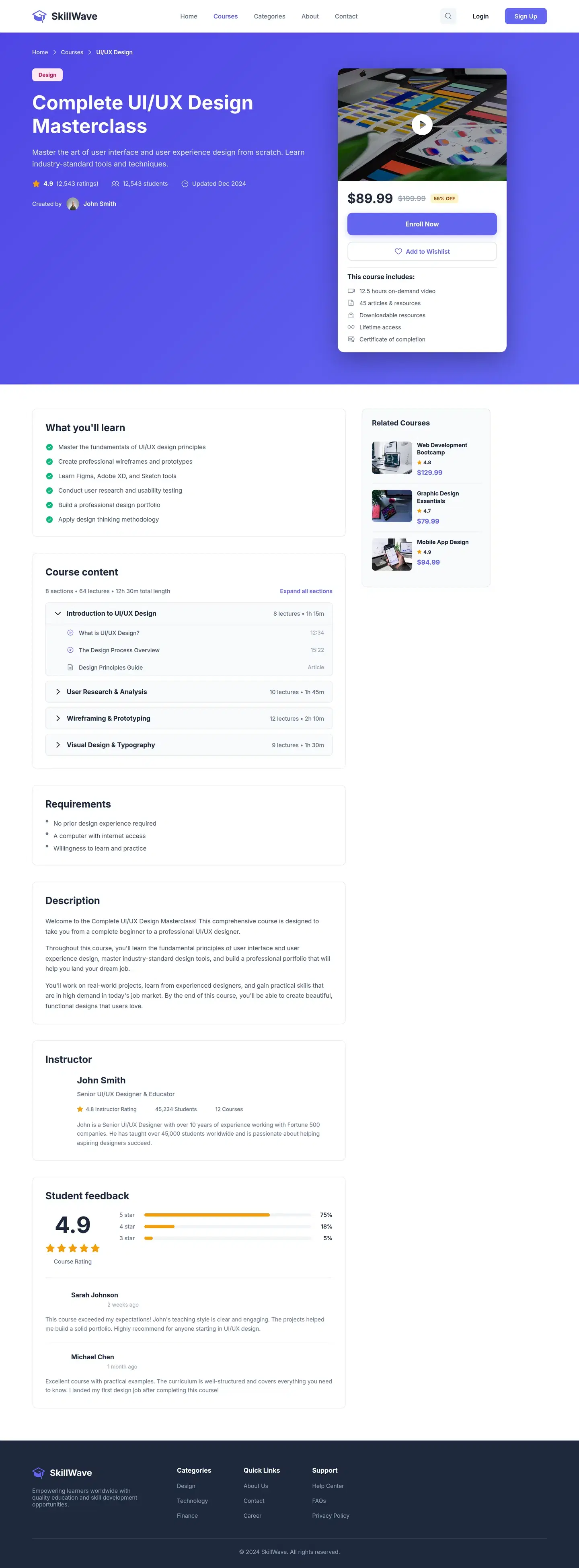 Personal Finance Expense Tracker Mobile App — full finance & fintech design generated with Fluvara AI in Figma